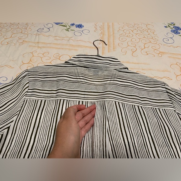 Vertical stripe button down from Fortune & Ivy - Picture 12 of 14
